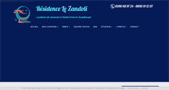 Desktop Screenshot of guadeloupe-sainte-anne.com